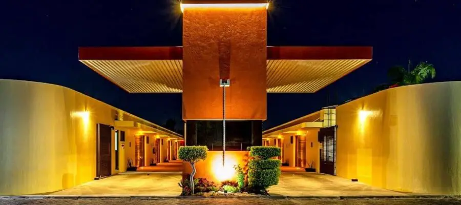 Auto hotel Motel angeles Atlixo II entrada